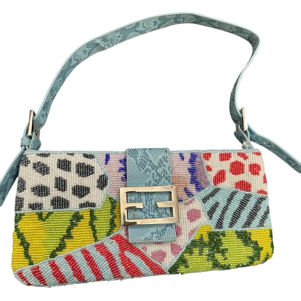 New Coast Handbags VTG Beaded Bag